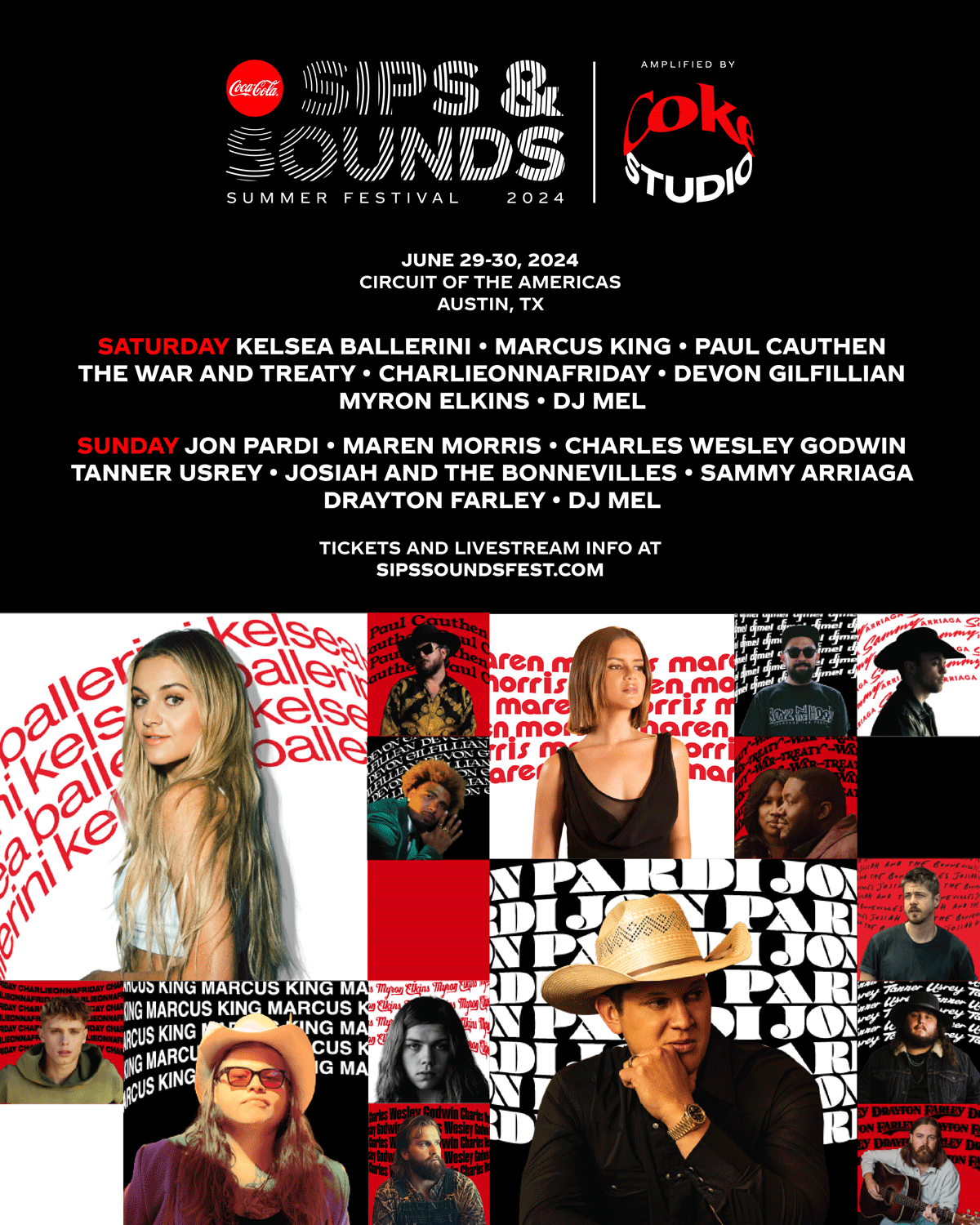 CocaCola Sips & Sounds Summer Festival Front Gate Tickets
